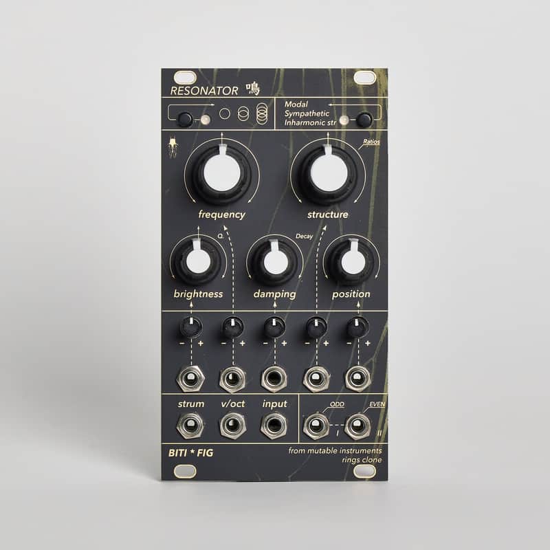 BITIWORKSHOP * FIG RESONATOR 鳴 (mutable-instruments Rings clone) image 1