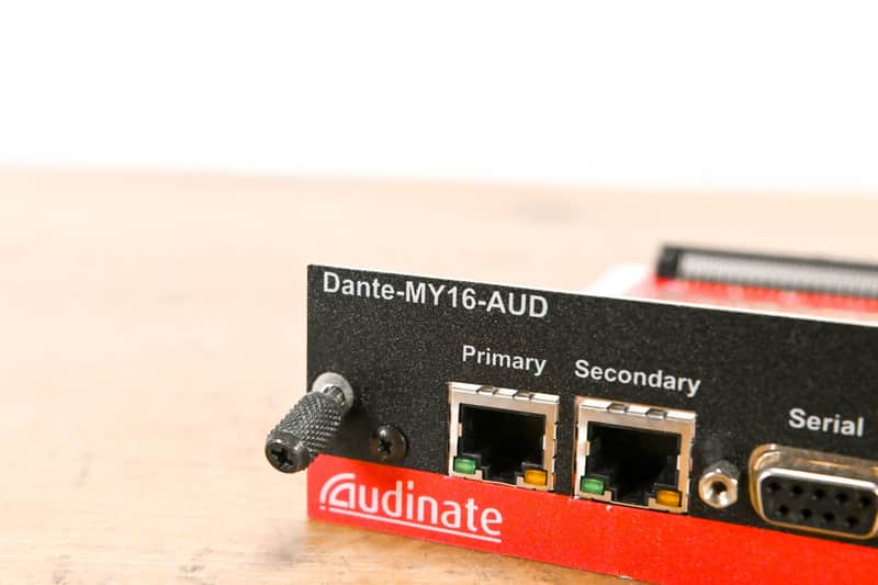 Audinate Dante-MY16-AUD 16-Channel Dante Network I/O Card CG013QC