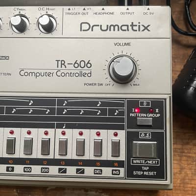 Roland TR-606 Drumatix plus Roland Silver Case & PSU image 4