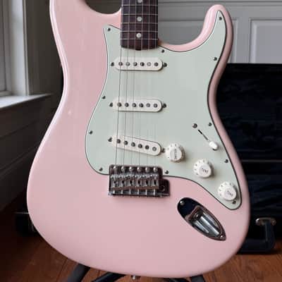 2021 Fender American Original 60s Stratocaster Rosewood - Shell Pink image 2