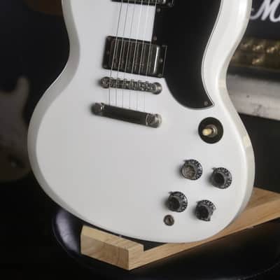 1997 Orville by Gibson SG-65 Alpine White, MADE IN JAPAN - Original Pickups image 3
