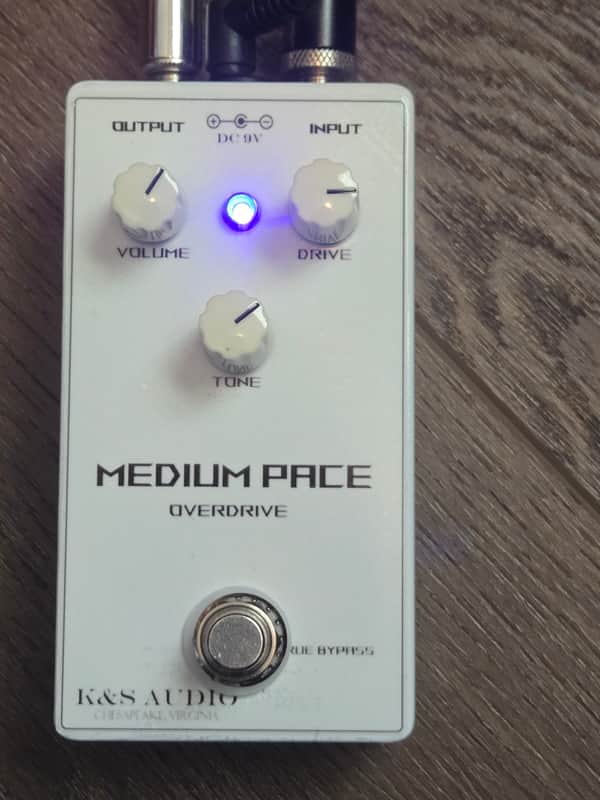 K&S Audio Medium Pace Overdrive 2025 - White image 1