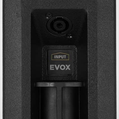 RCF EVOX JMIX8 Active 12" 1400W Line Array PA System w/8-Input Mixer + RCF Cover image 3