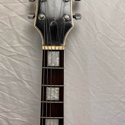 Vintage 70's-80's Memphis Electric Guitar LP in Black image 15