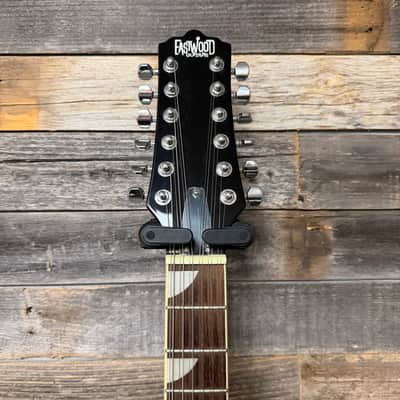 Eastwood Classic 12 Archtop Electric Guitar w/ Case image 4