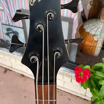 Carlo Robelli 4 String Electric Bass Guitar - Matte Black image 3