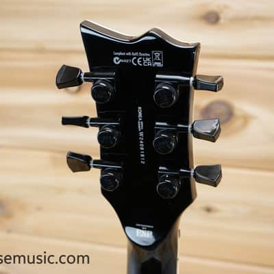 ESP LTD EC-1000 Piezo - See Thru Blue image 13