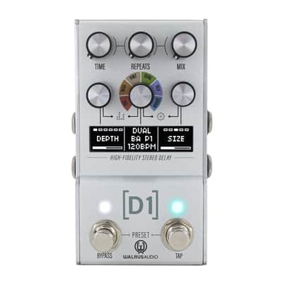 Walrus Audio Mako Series MKII D1 High-Fidelity Delay Pedal - Open Box image 1