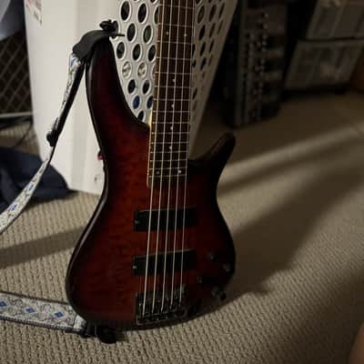 Ibanez SR405QM 2007-15 - Quilted Sunburst image 1