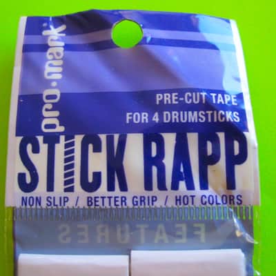 Promark Stick Rapp, Stick or Mallets Tape, White - NOS image 1