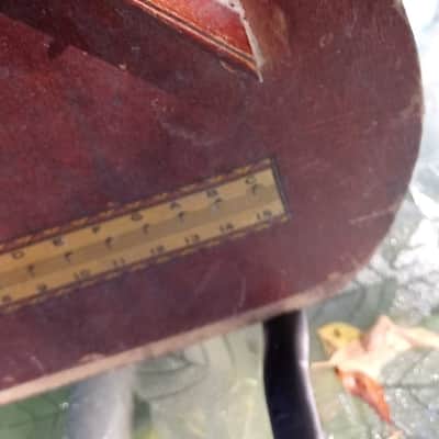 Oscar Schmidt Zither/ Mandolin Guitar 
Dated 1915 image 8