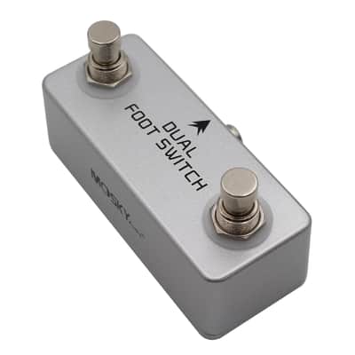 Mosky Audio DUAL SWITCH Latching Footswitch Foot Switch Pedal Full Metal Shell image 3