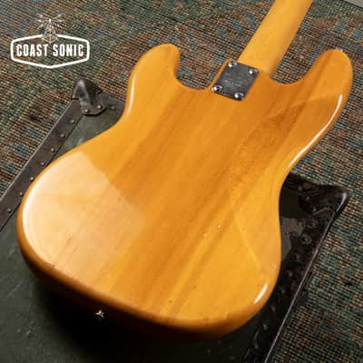 1976 Westminster PB380N Precision Bass, Birdseye Maple neck, Matsumoku, Made in Japan image 10