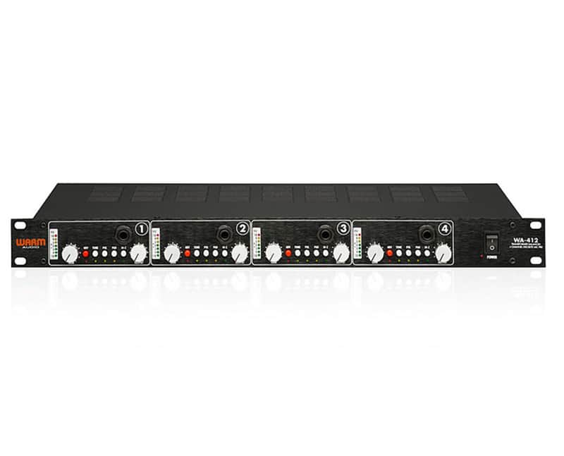 Warm Audio WA412 WA-412 4-Channel API 312-Style Microphone Preamp Mic Pre / DI image 1