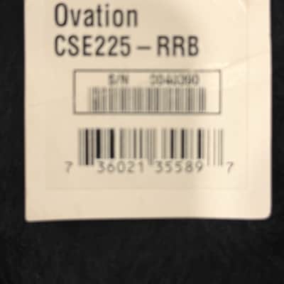 Ovation CSE225 Celebrity Double Neck 2010s Ruby Red Burst image 18