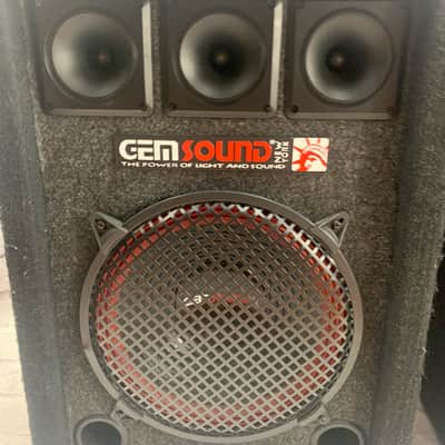 Gem Sound DJ120 12in 2-Way PA Speaker Pair image 4