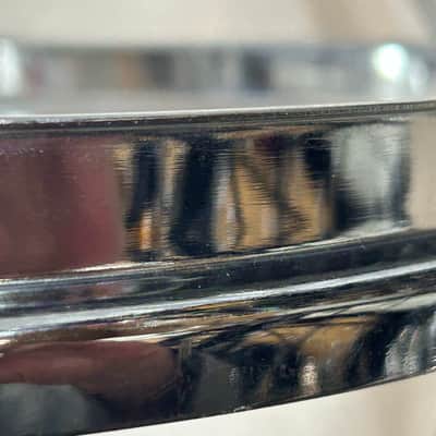 Ludwig 2 Steel 12"/6 lug Triple Flanged Hoops (10115T-HP-1165) 1977 - chrome image 7