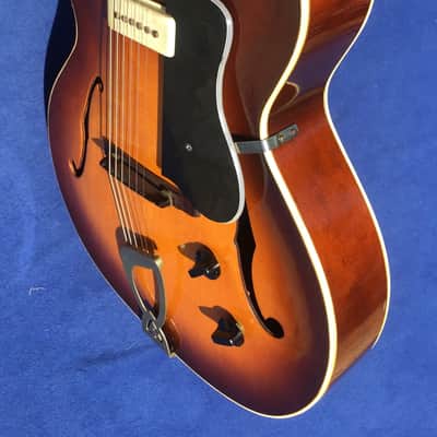 Guild Capri CE100 1956 Cherry Sunburst image 6