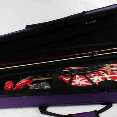 Custom Painted Unbranded 4/4 Violin - Painted Aged and Worn With New Case image 6