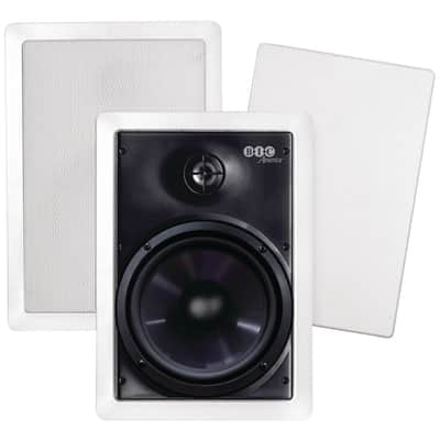 BIC America M-PRO6W Muro Outdoor 6.5" w/ Pivoting Tweeters In-Wall Speakers 150W image 1