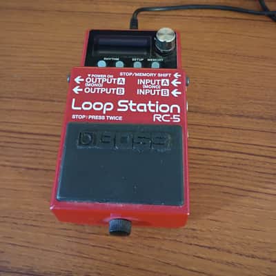 very rare boss rc-5 loop station guitar effects pedal works great beautiful condition image 3