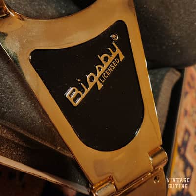 Bigsby B70G Vibrato Tailpiece Gold | Licensed Bigsby Lightening Series image 3