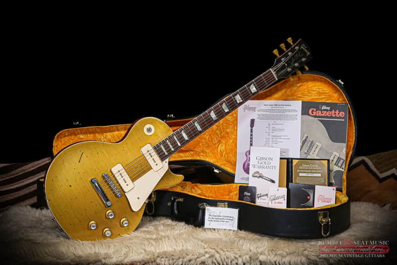 2018 Gibson Custom Shop 50th Anniversary '68 Les Paul "Gold Top" image 1