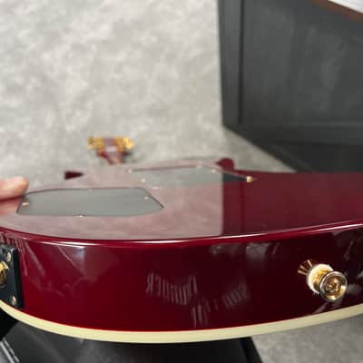 Epiphone Alex Lifeson Signature Les Paul Custom Axcess 2023 - Present Ruby image 13