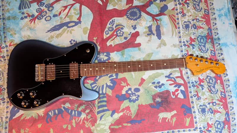 Fender American Professional II Telecaster Deluxe with Rosewood Fretboard 2020 - Present - Dark Night image 1