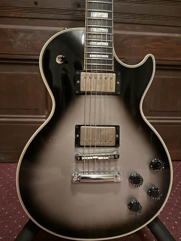 Gibson Les Paul Axcess Custom Stoptail 2010 - Silverburst