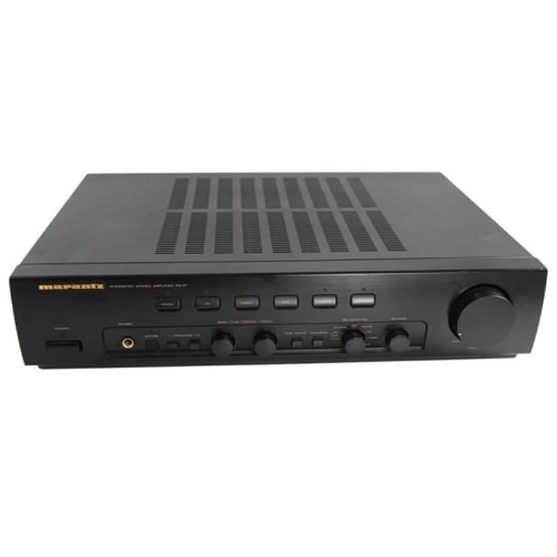 Marantz PM-57 Integrated Stereo Amplifier MM Phono Black Tested Working 50W