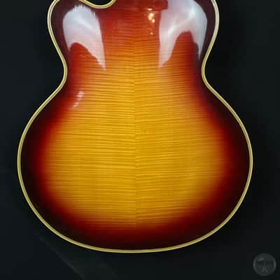 D'Angelico New Yorker "MUNDY" 1958 sunburst finish with case "Mundell Lowe" image 5