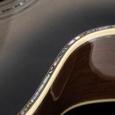 Martin OM-45 John Mayer Signature 20th Anniversary Grand Auditorium Acoustic Guitar, Solid Spruce Top, Platinum Gray Burst image 10