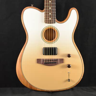 Mint Fender FINNEAS Signature Acoustasonic Player Telecaster with Bag Cappuccino Fade image 1