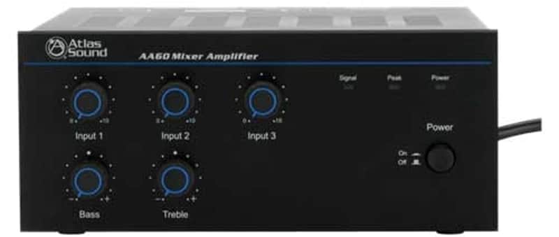 Atlas IED AA60 3 Channel 60W Mixer Amplifier image 1