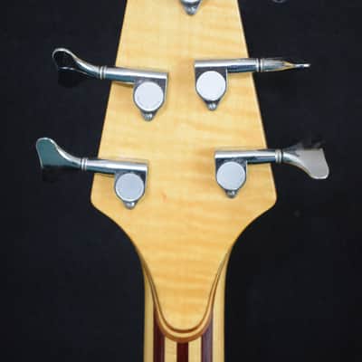 Alembic John Entwistle Signed 5 String Persuader 1983 Natural Quilted Maple image 12