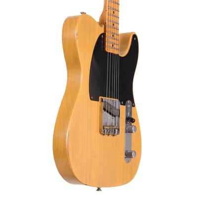 Fender Custom Shop 1953 Stealth Esquire Roasted Ash Journeyman Relic Butterscotch Blonde Masterbuilt Andy Hicks image 5