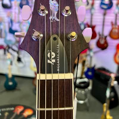 PRS 40th Anniversary McCarty SC56 Singlecut Electric Guitar, Faded Blue Jean with Case image 18