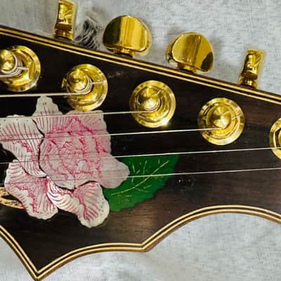 Blueberry Handmade Electric Guitar Double Cutaway Semi-Hollowbody image 3