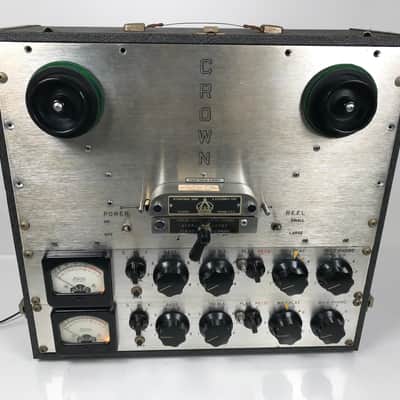 Vintage Crown 714 / RPA Reel to Reel Tape Recorder / Tube Mic Preamp Pair image 15