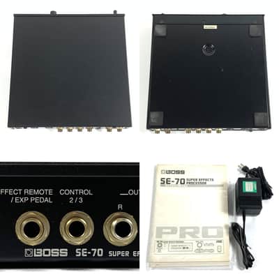 Boss SE-70 Super Effects Processor 1993 - 1999 - Black TGHM image 9