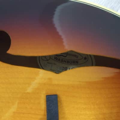 Washburn M1-SW A-Style Mandolin - Tobacco Sunburst image 9