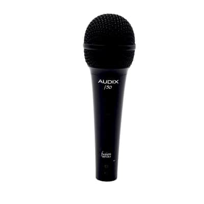 Audix F50 Handheld Cardioid Dynamic Microphone Mic Black Fusion Series image 1