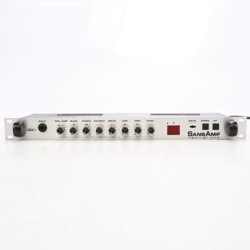 Tech 21 NYC SansAmp PSA-1 Rackmount Guitar Amp Simulator Preamp