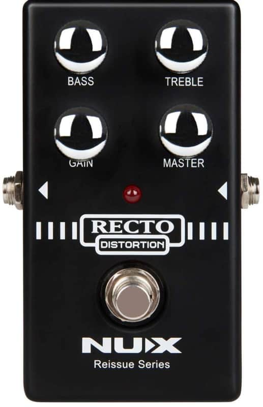 NUx Effects Reissue Series Recto Distortion Metal Guitar Effect Pedal image 1
