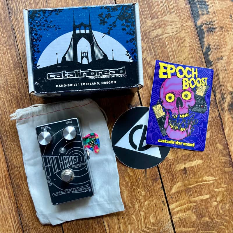 Catalinbread Epoch Boost Preamp/Buffer 2021 - Present - Black image 1