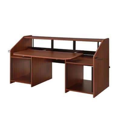 Large Music Production Desk – Studio Workstation with Keyboard Tray image 5
