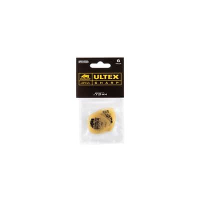Dunlop Ultex Sharp Guitar Picks 0.73mm (6-Pack) - Set of Picks image 4