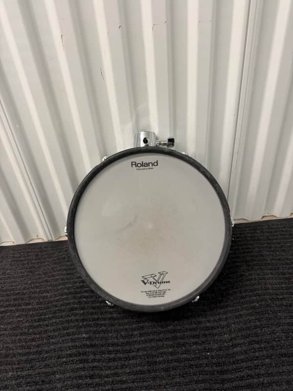 Roland PD-128-BC V-Pad 12" Dual Trigger Mesh Drum Pad 2010s - Black Chrome image 1