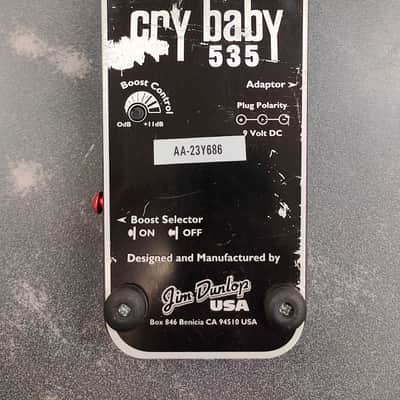 Jim Dunlop Cry Baby 535 Wah Pedal - Parts/Repair - USA Made 1994 - Present - Black image 10